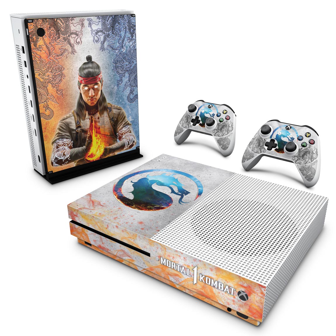 Skin Xbox One Slim X Controle - Mortal Kombat 11 - Pop Arte Skins