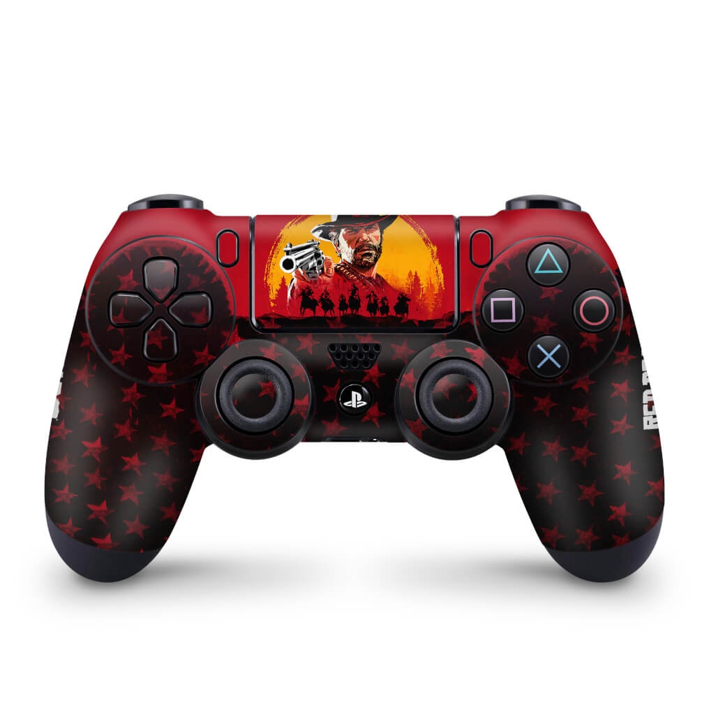 Skin Adesivo Playstation 4 PS4 PRO Red Dead Redemption 2