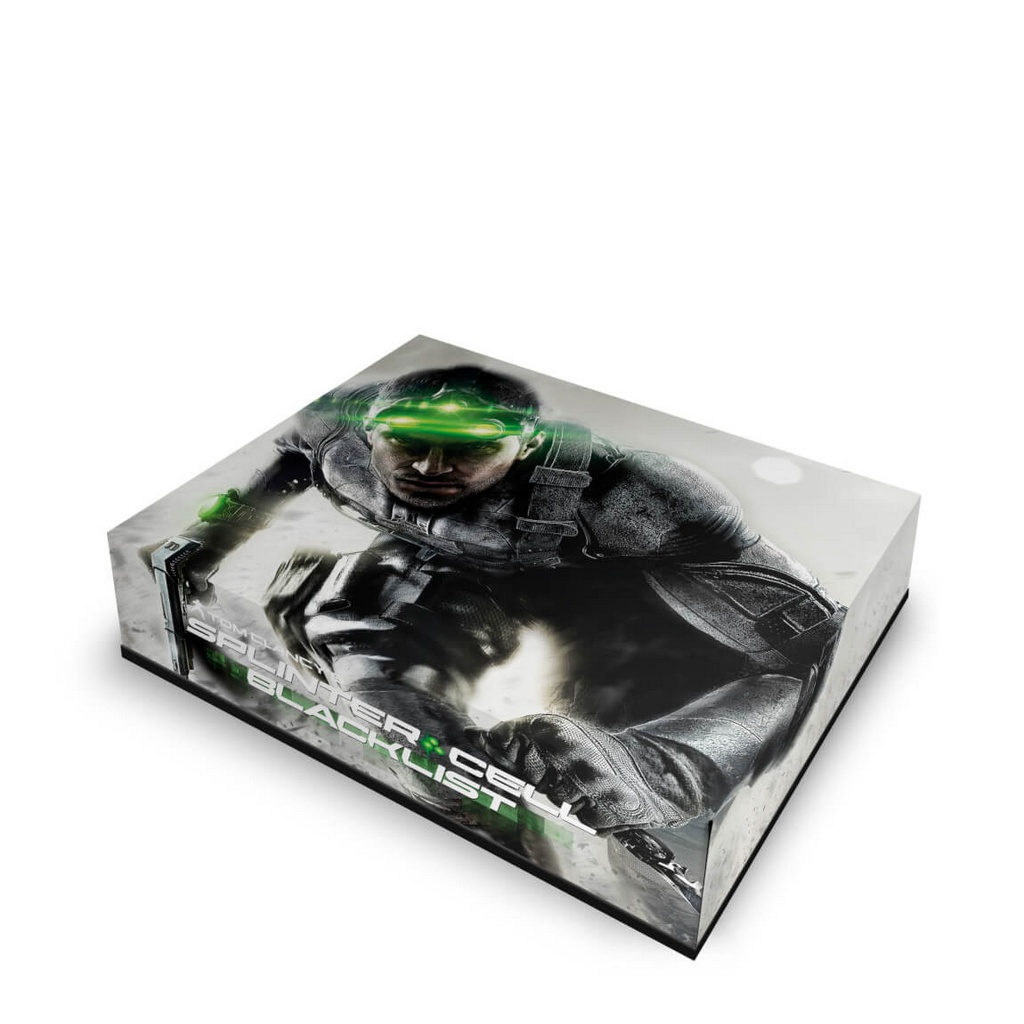 PS3 Fat Capa Anti Poeira - Splinter Cell Blacklist - Pop Arte Skins Atacado