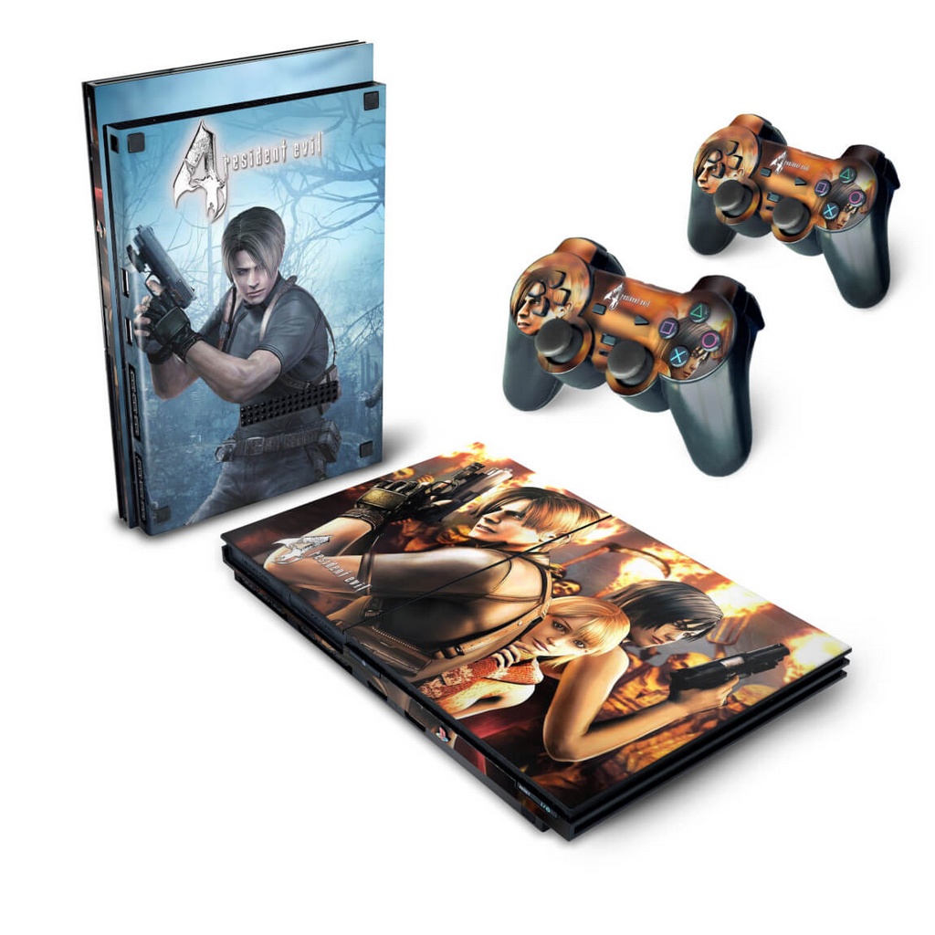 Adesivo Compatível Xbox One Slim X Controle Skin - Resident Evil 4