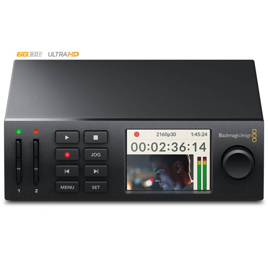 Blackmagic HyperDeck Studio HD Plus - HYPERD/ST/DCHP - BMD