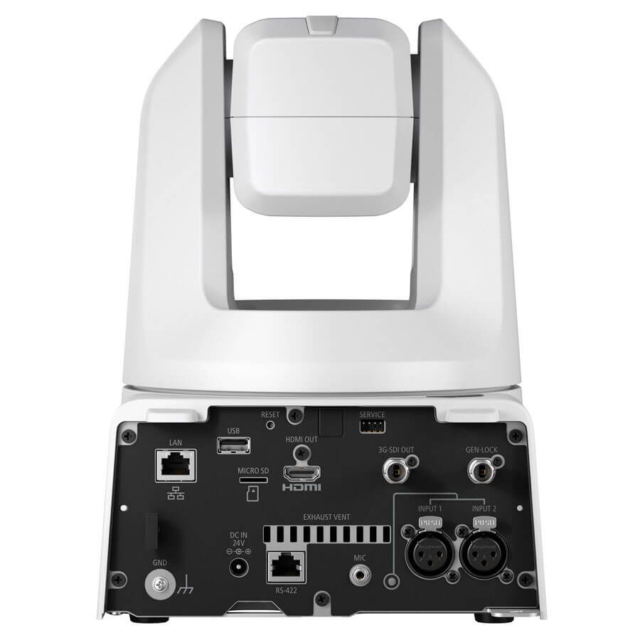 Canon R500 Canon CN-R500 4K NDI PTZ (Branca) - VIDDIUM - DIGITAL VIDEO INTELIGENTE