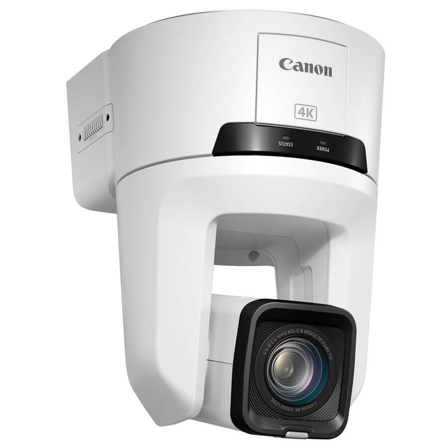 Canon R500 Canon CN-R500 4K NDI PTZ (Branca) - VIDDIUM - DIGITAL VIDEO INTELIGENTE