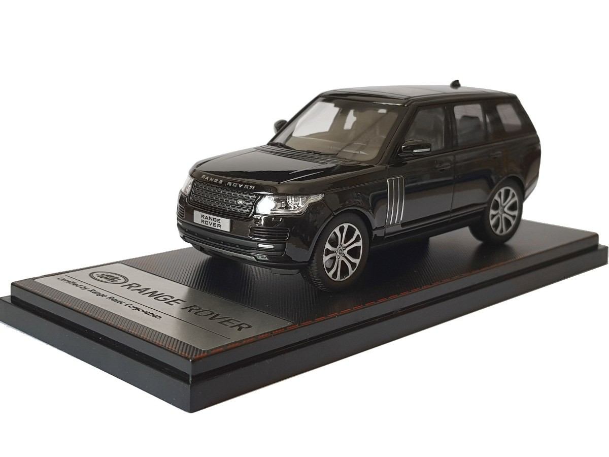 Range Rover Mini Modles Miniatura Land Rover Range Rover Preto 2017 SV 1:43 LCD Models - SG ...