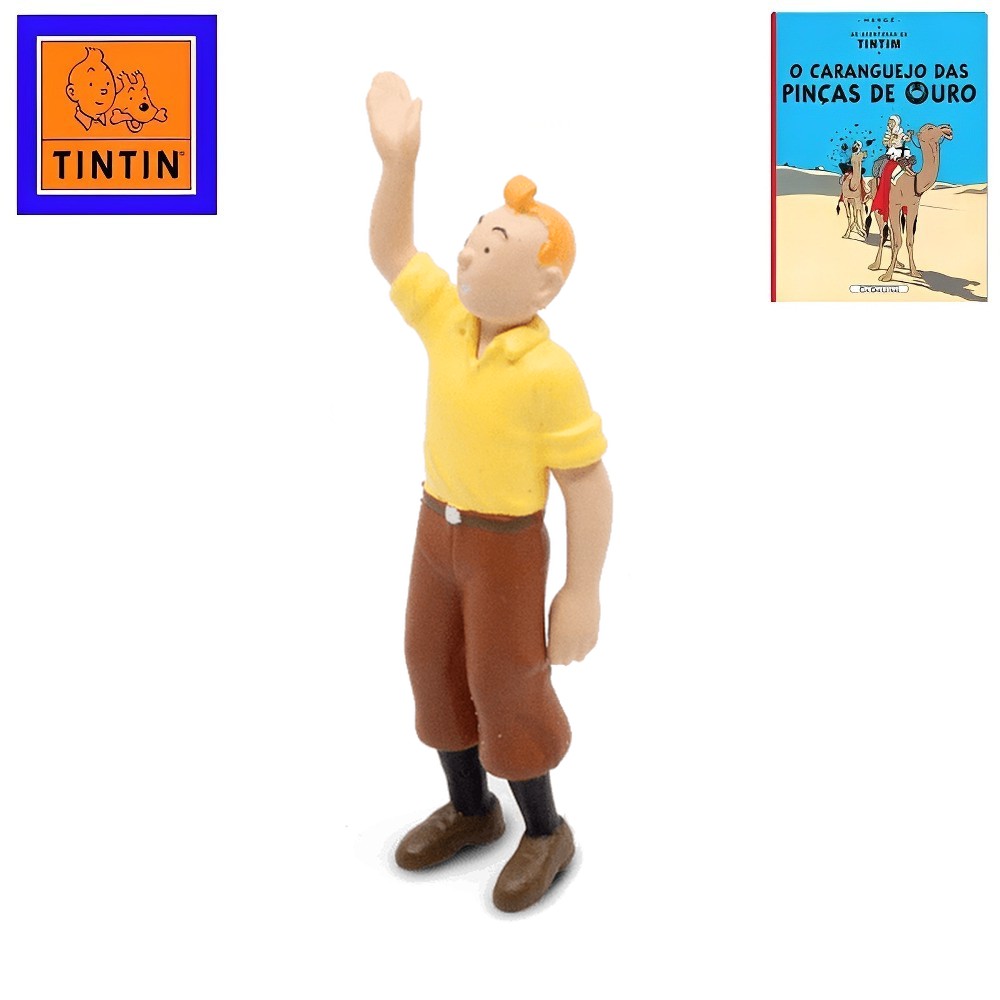 Kit 6 Bonecos As Aventuras de Tintim - Edição Limitada