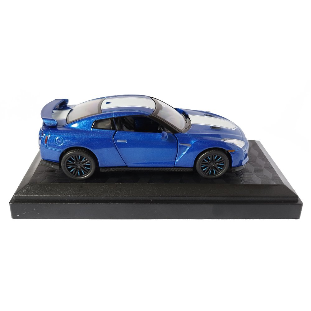Miniatura Nissan GT-R R35 50th Anniversary 1:42 Azul CCA - SG SWEDEN 🇸🇪