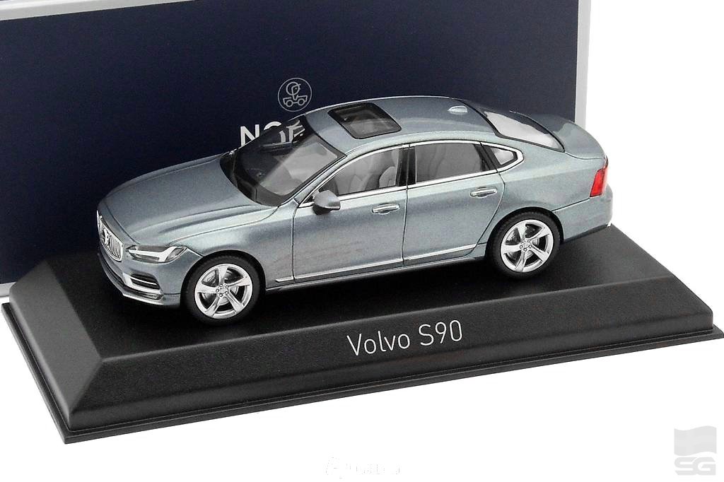 Miniatura Volvo S90 2016 1:43 Osmium Grey Norev - SG SWEDEN Para