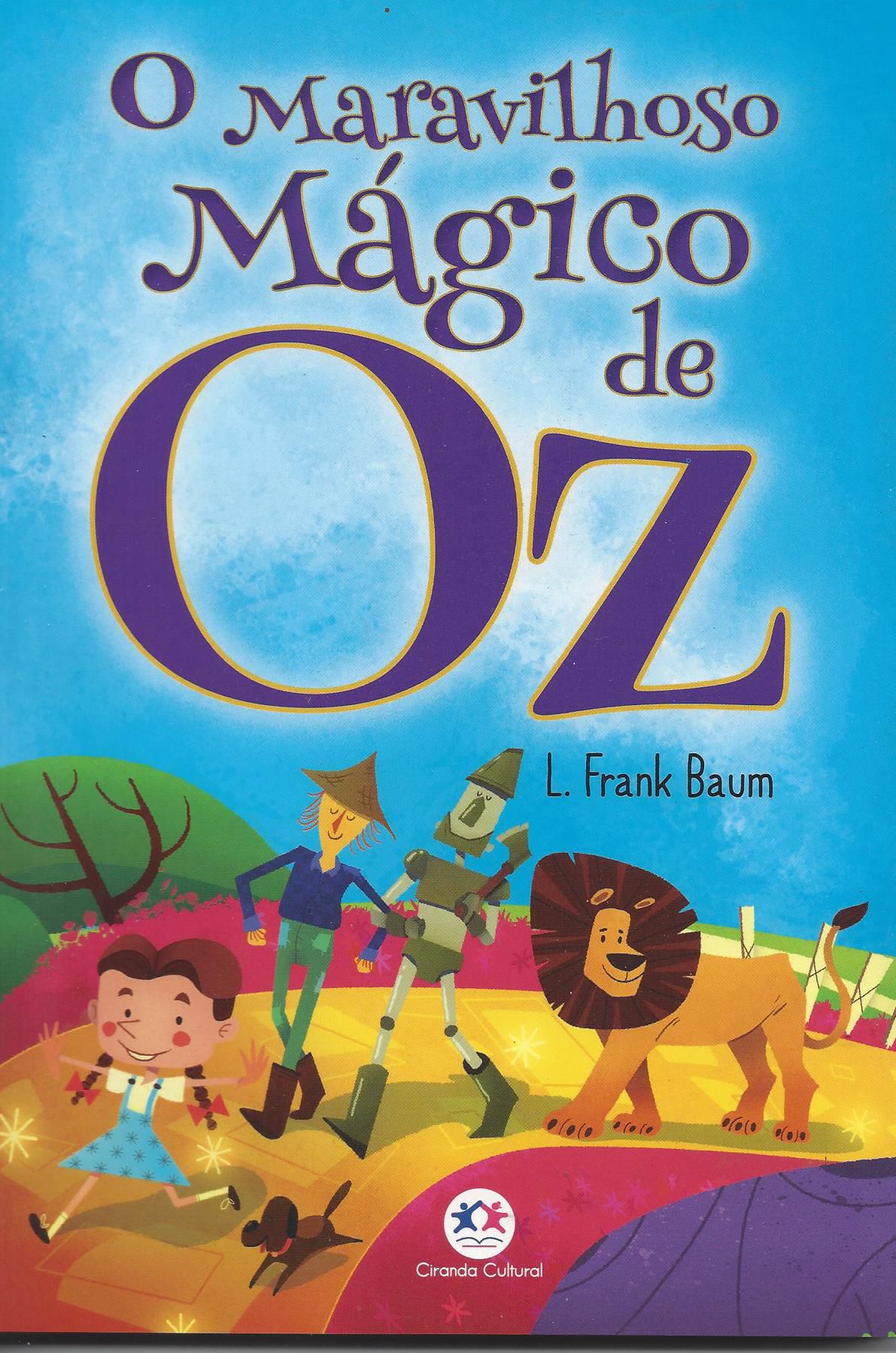 CLÁSSICO EM QUEBRA CABEÇA O MAGICO DE OZ LIVRO INFANTIL - Casa da