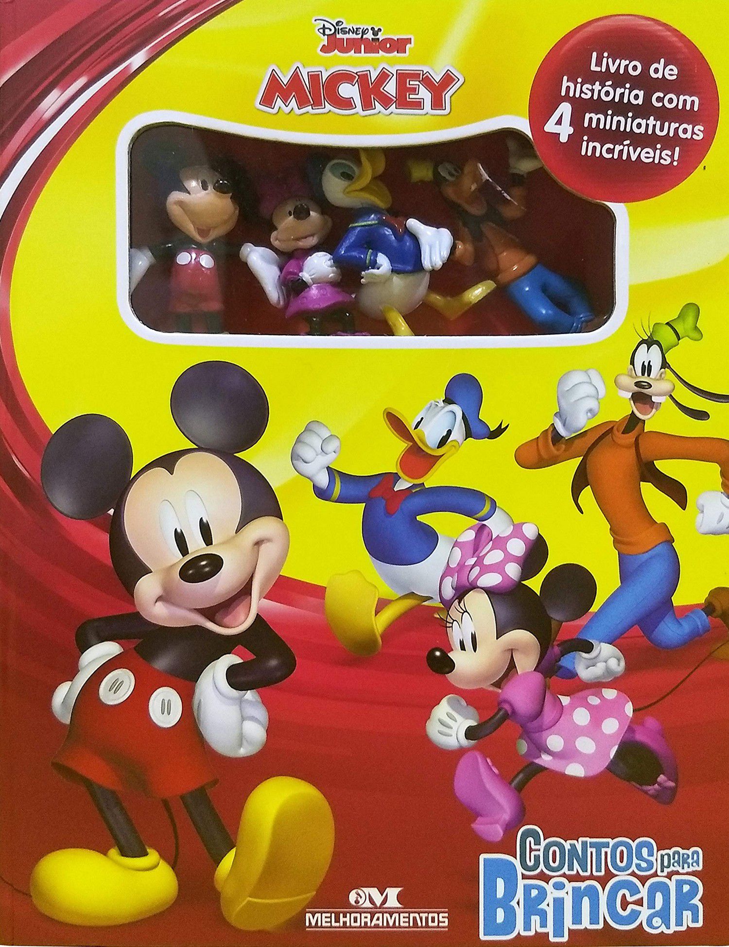 Ler e Brincar Mickey Disney - livro e quebra-cabeça