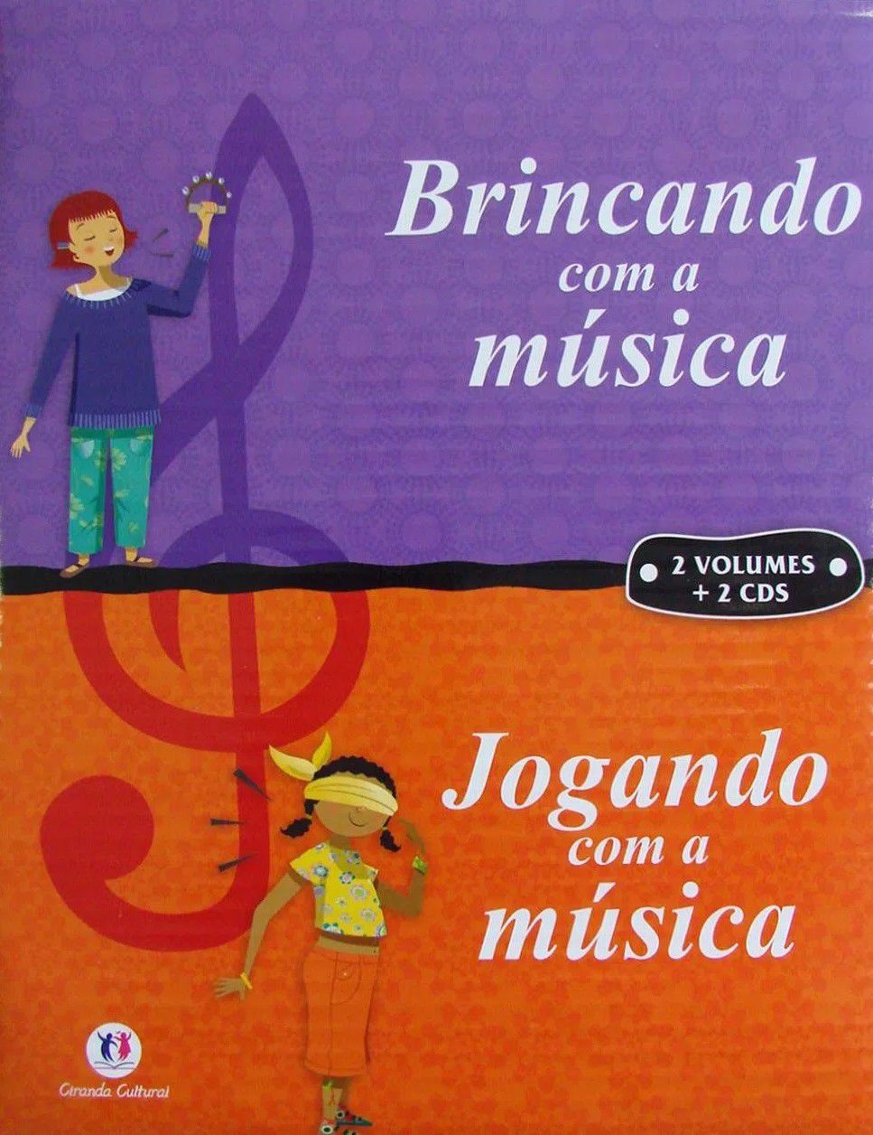 Brincando com a Música, Jogando com a Música - 2 Vol + 2 CDs - Atacado de  Livros