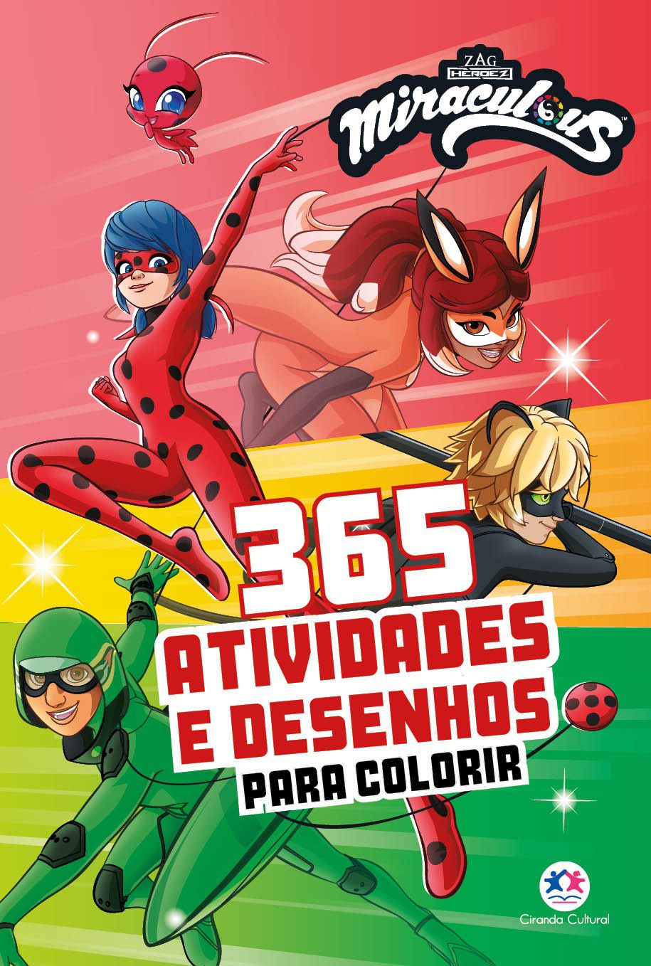 Miraculous: As Aventuras de Ladybug – Imagens para Colorir