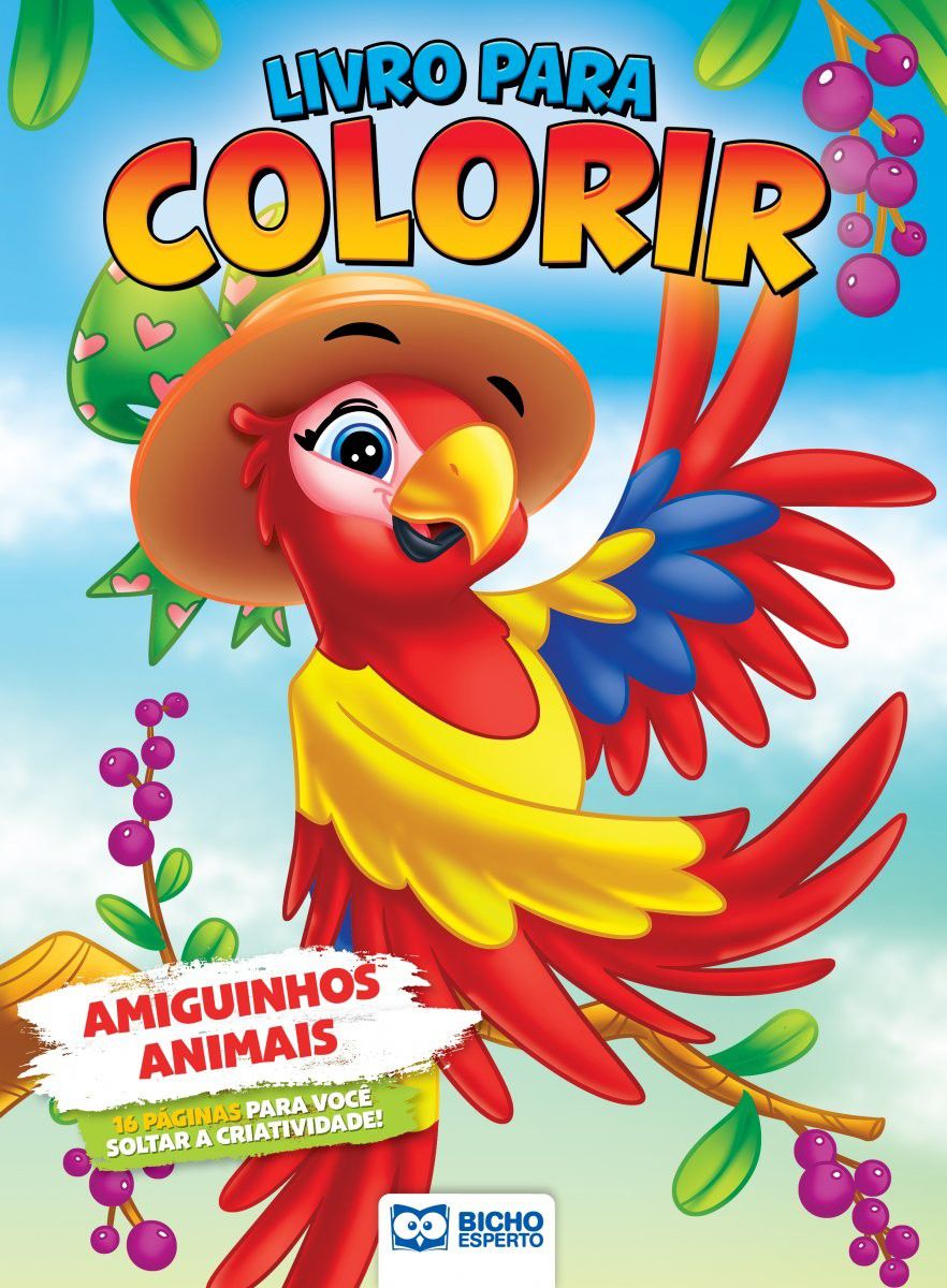 Livro Para Colorir - Turminha Animal - Engraçados e Fofos - Atacado de  Livros