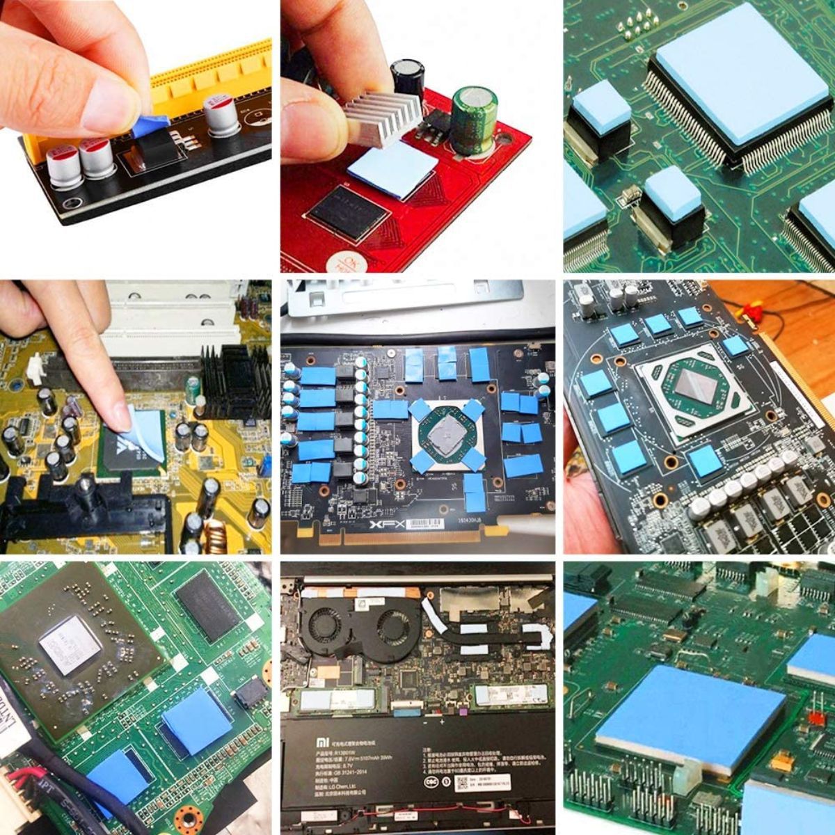 Sourcing Map 2er-Pack Einseitige Kupfer-PCB-Platine FR4 – 150x100x2 Mm, Für Prototyping, Ätzschaltungen & Modelleisenbahn