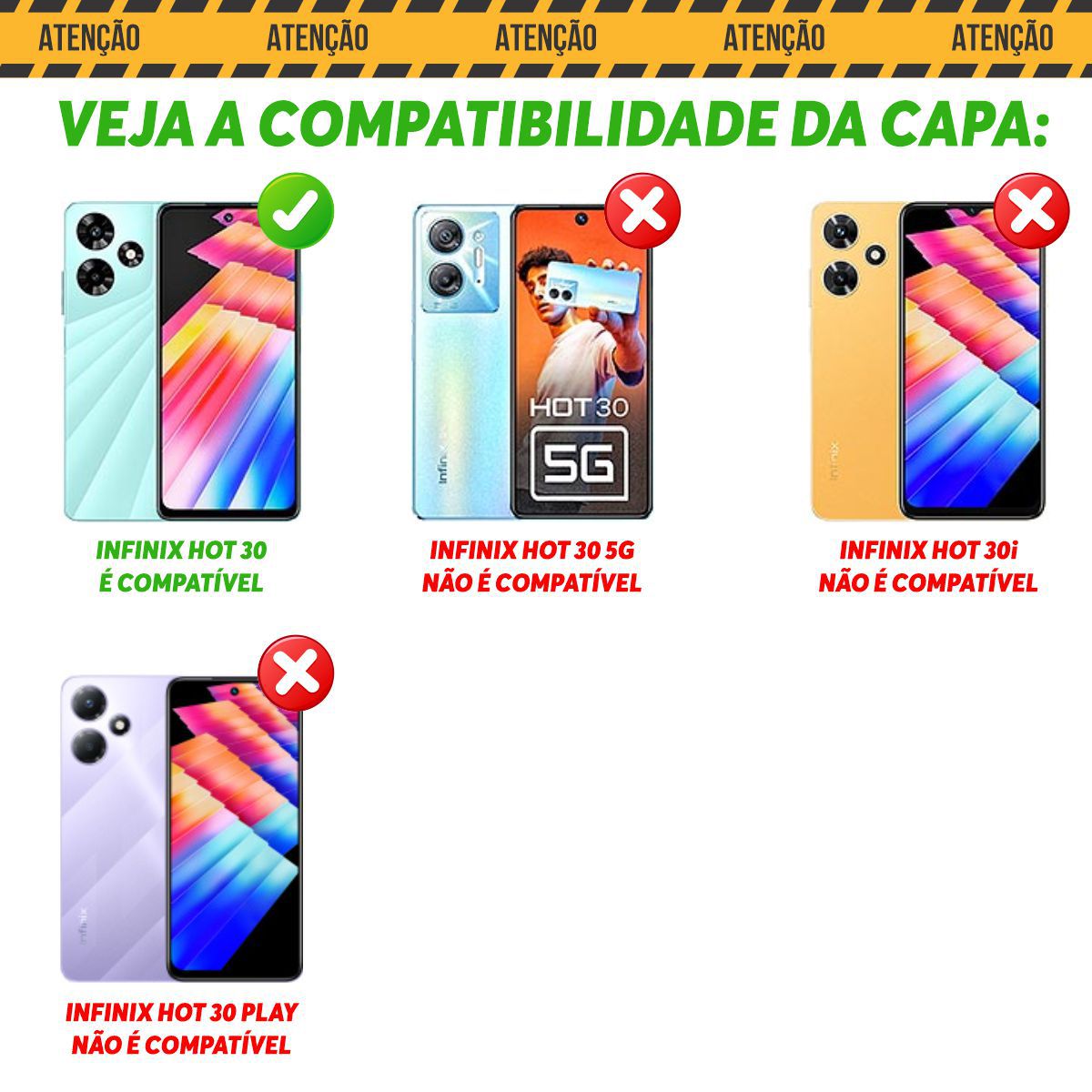 Capa Capinha Case Infinix Hot Protetora Resistente Militar