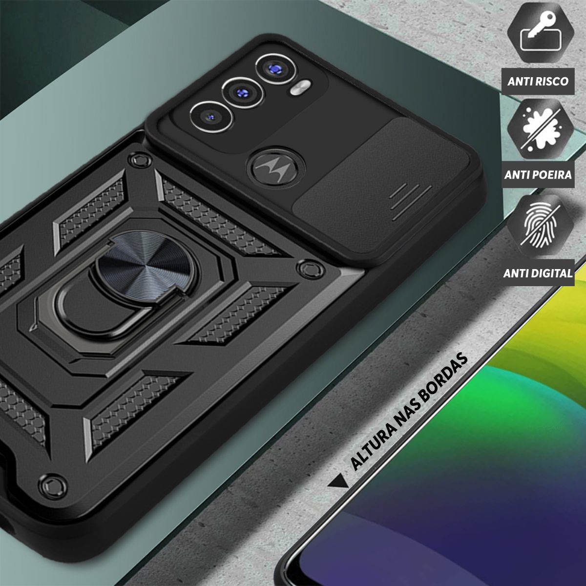 XINYEXIN Silicone Cover Per Motorola Moto G22 / Moto E32 / E32s