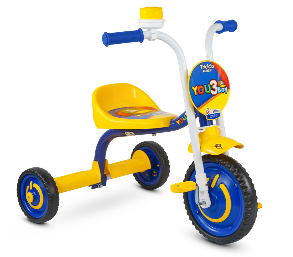 Triciclo Infantil Ultra Bikes Motoca Com Buzina Menina/Menino