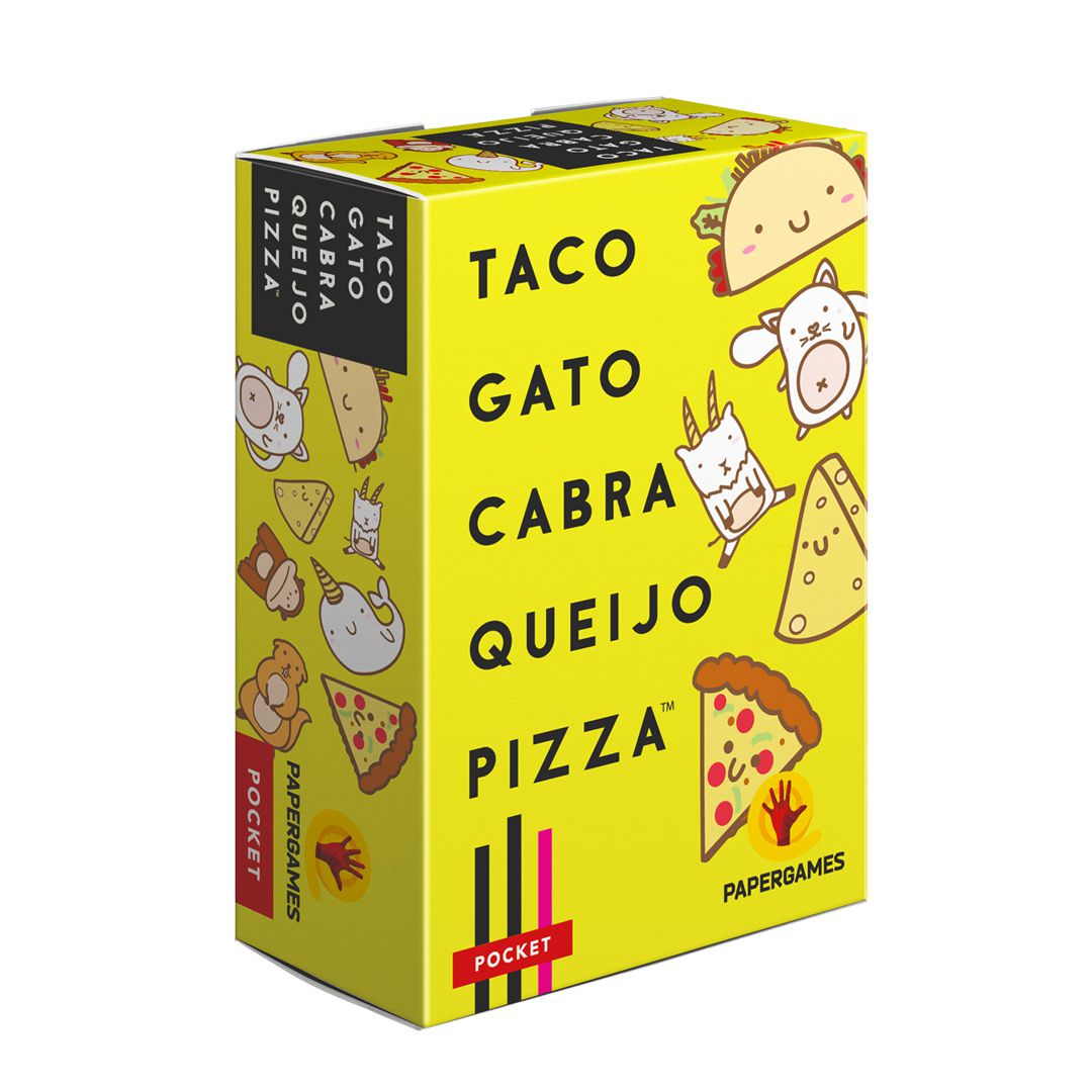 Taco Gato Cabra Queijo Pizza Card Game