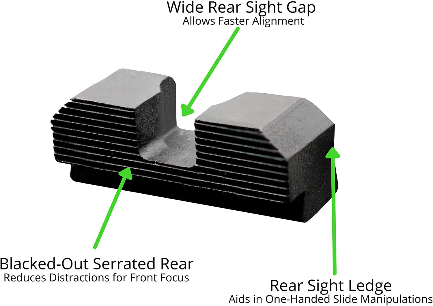 XS Sights Glock Minimalist Orange Tactical Supply Brasil