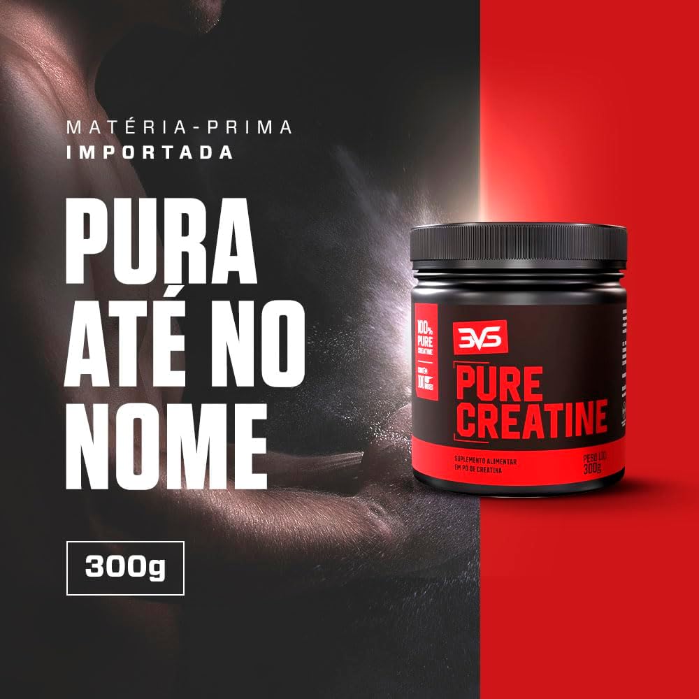 Pure Creatine 300g 3vs Empório Do Atleta 1889