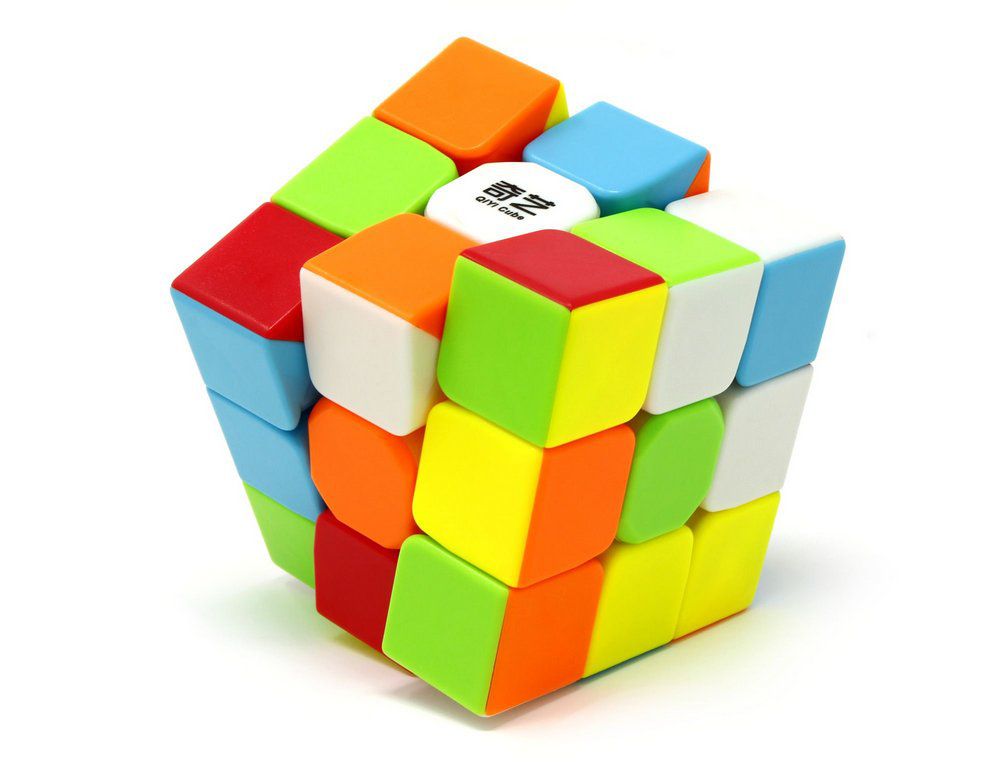 Mubco The Octa 3x3 Speed Magic Cube, Sticker-Less Cylinder Multi-Color  Base, - The Octa 3x3 Speed Magic Cube, Sticker-Less Cylinder Multi-Color  Base