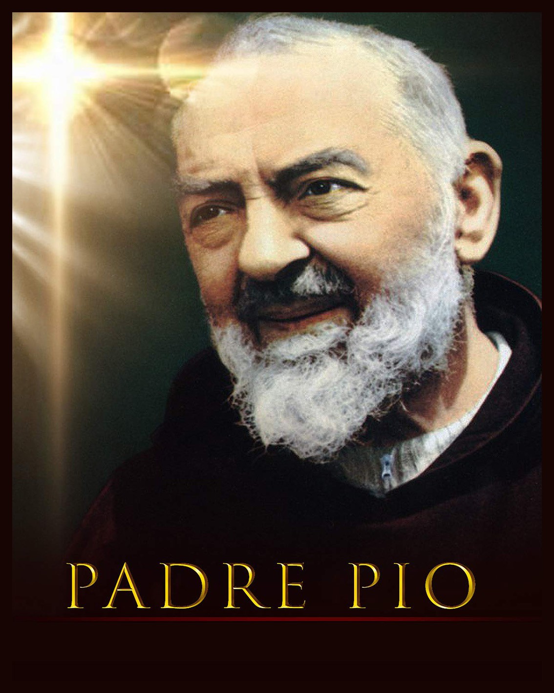 Quadro Religioso de São Padre Pio de Pietrelcina: Oração Fica