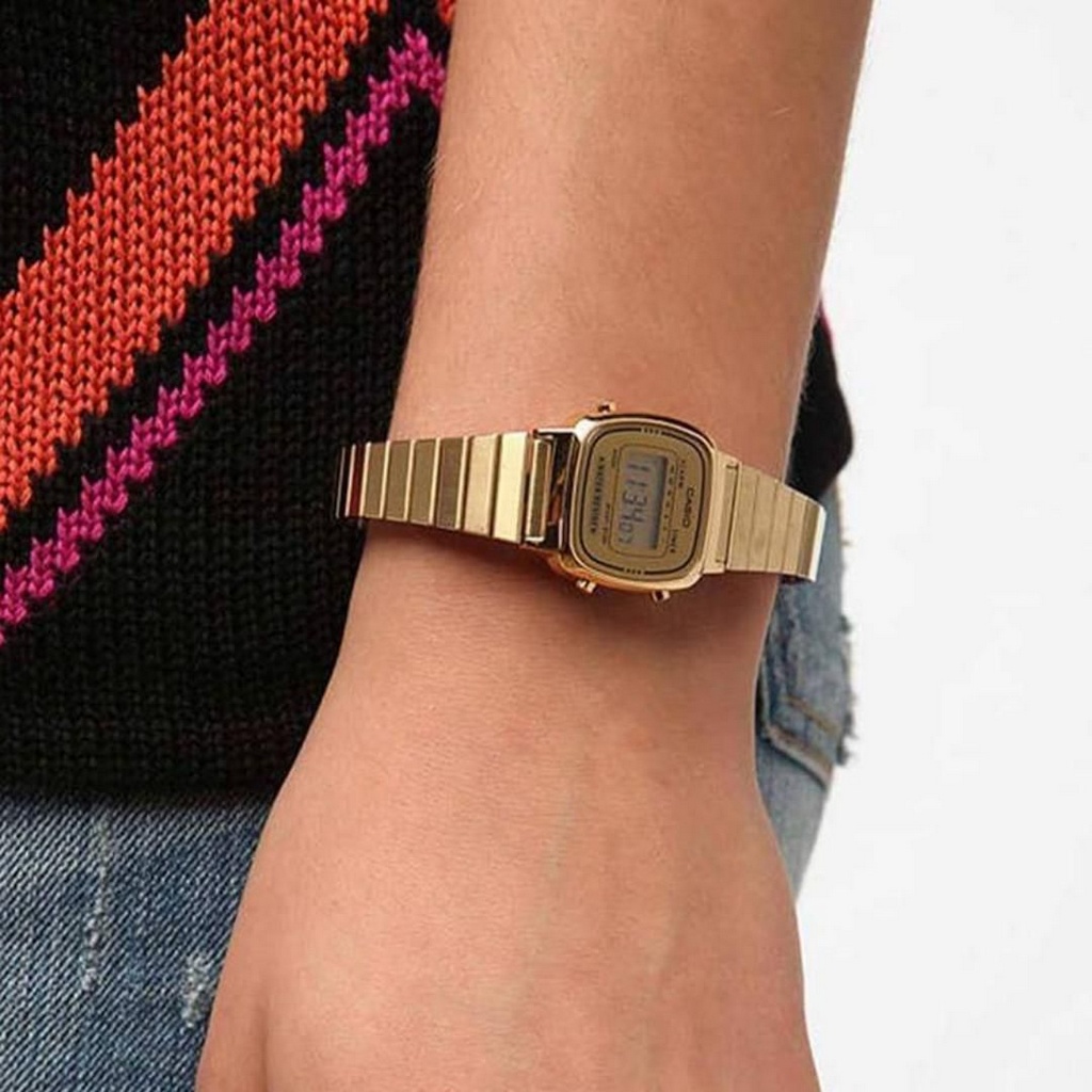 Relógio Casio Feminino Vintage LA670WGA-9DF - MisterTime
