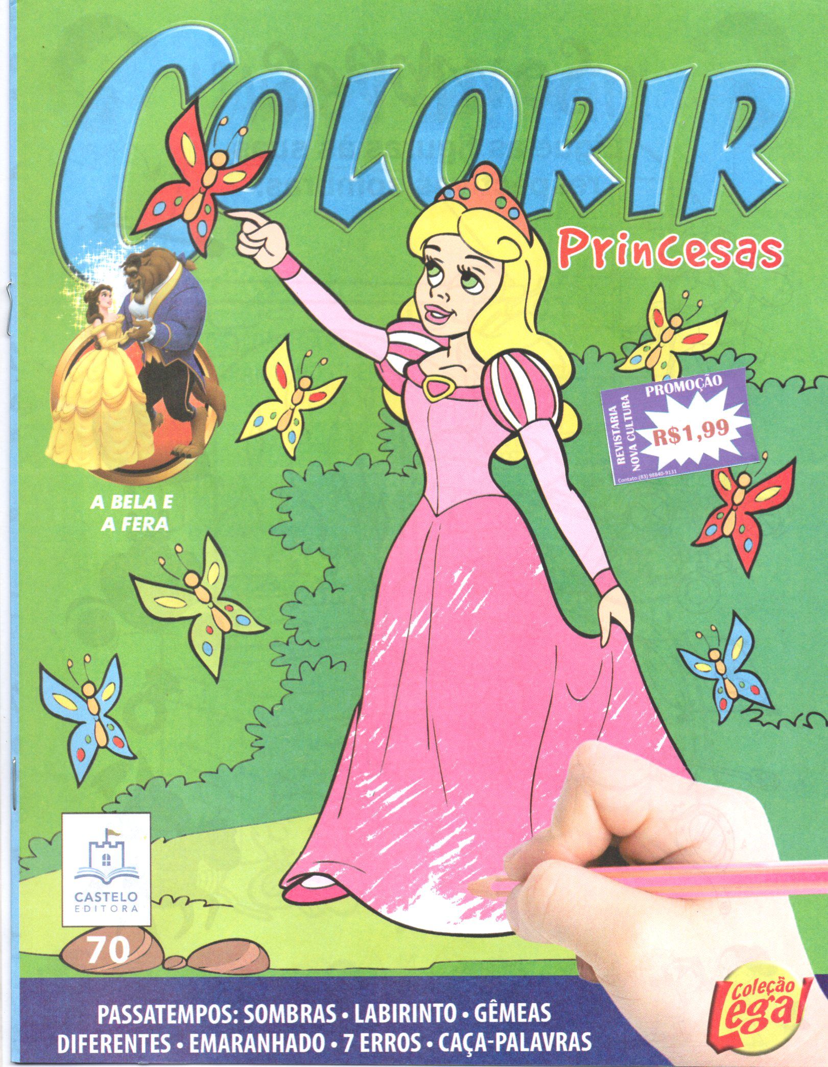 COLORIR PRINCESAS ED.4 - revistaria nova cultura