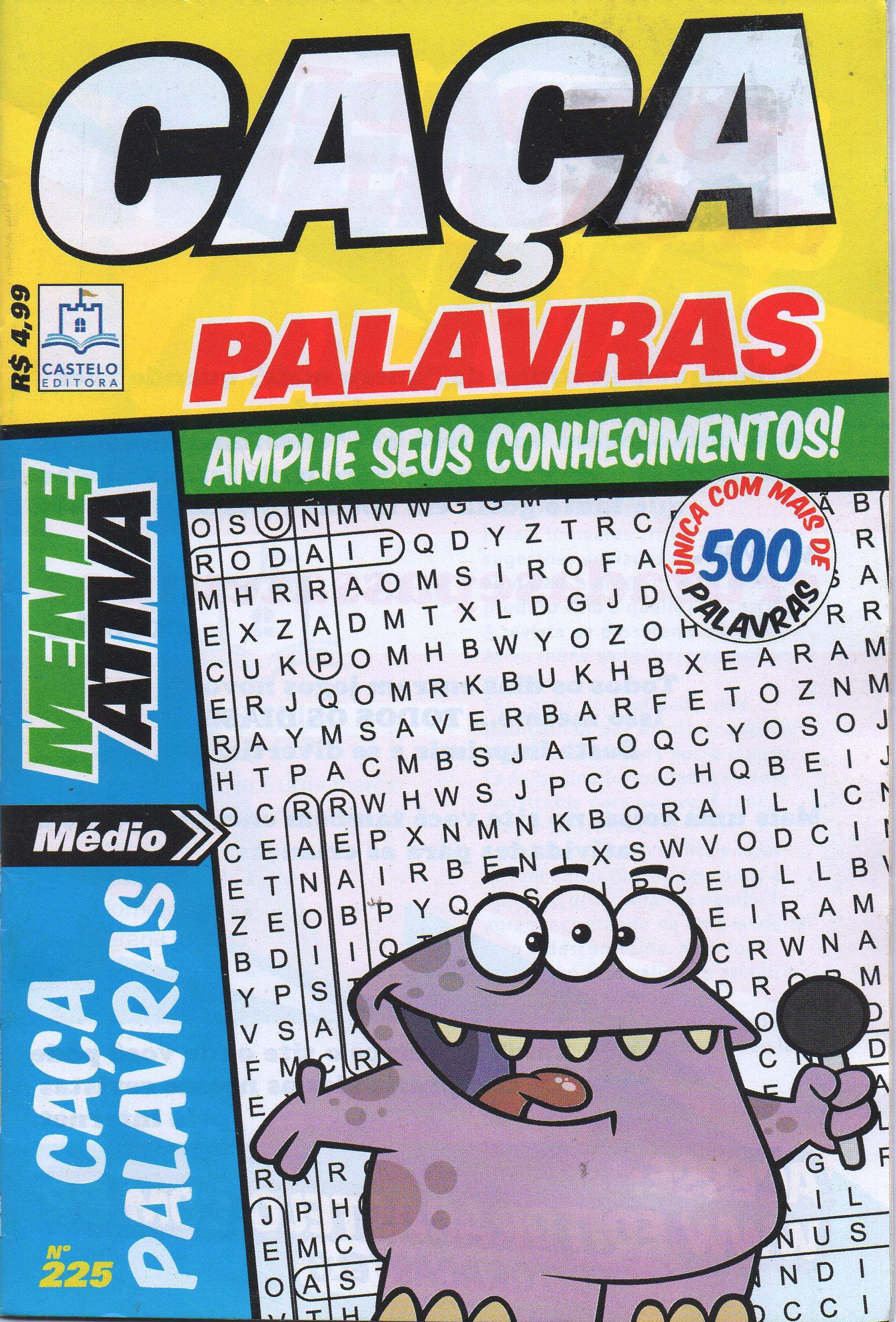 Caça palavras Desafio Super Ed°318