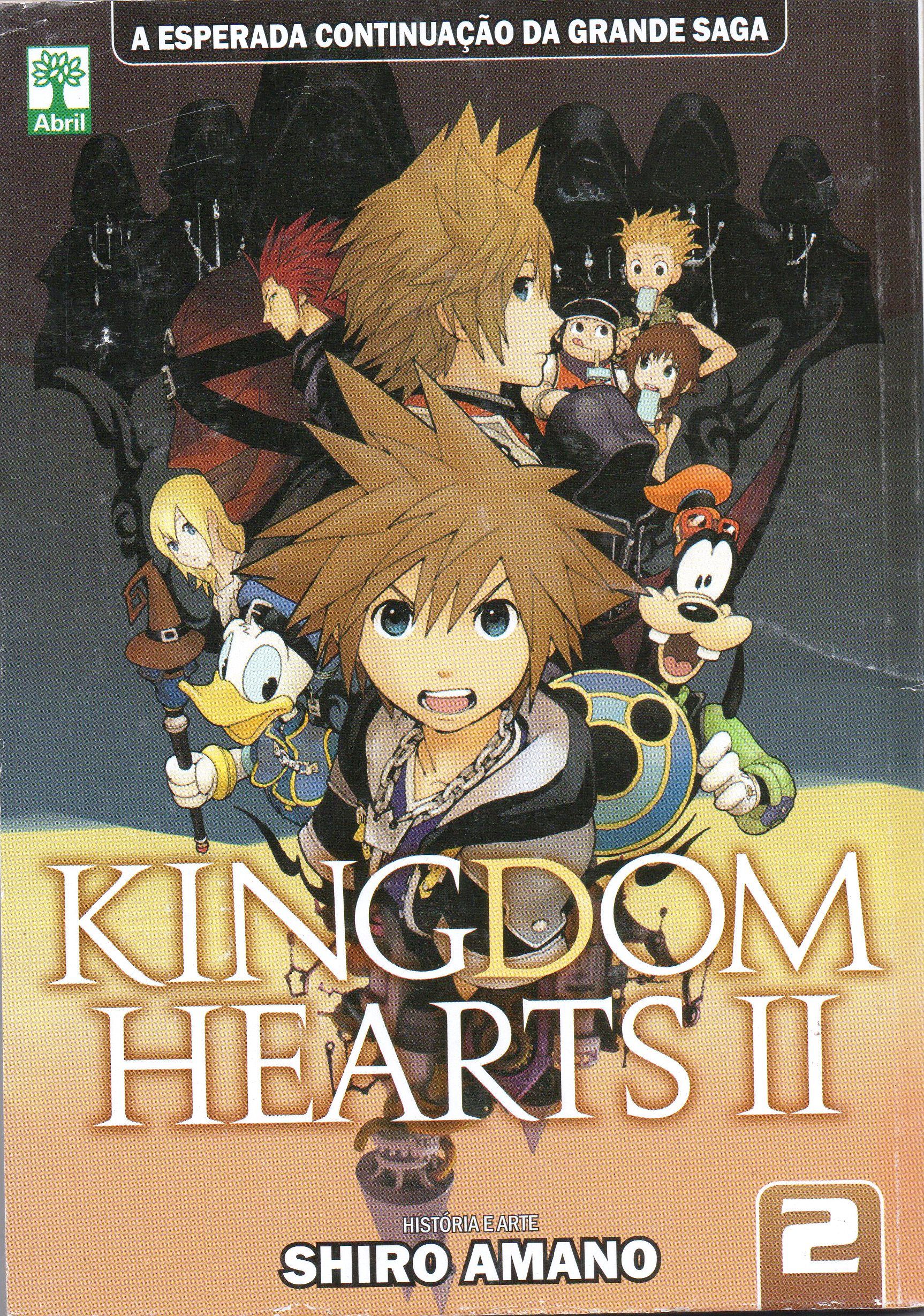 Kingdom Hearts 2 volume 10 - Editora Abril (mangá usado)