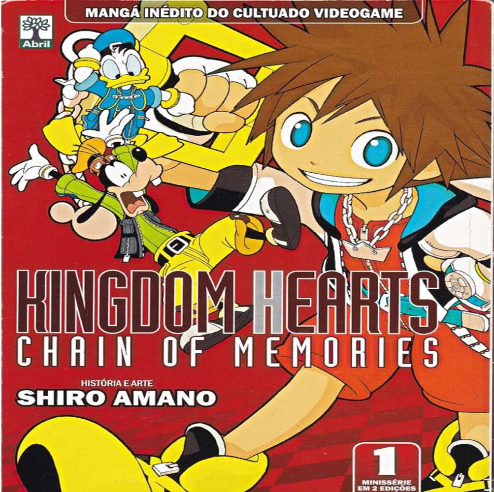 Kingdom Hearts 2 volume 10 - Editora Abril (mangá usado)