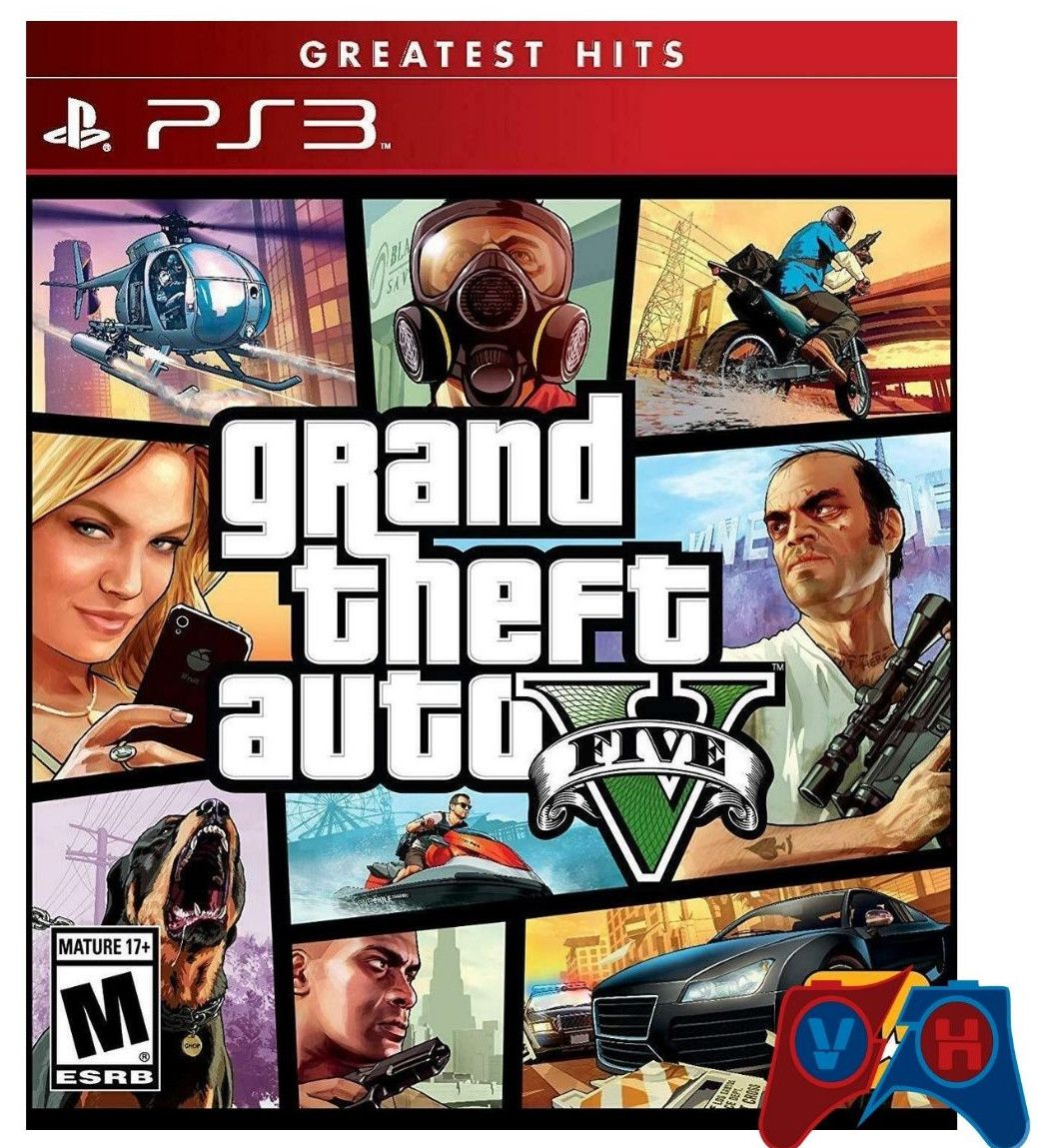 Game Grand Theft Auto GTA V - PS3 - SR Games - Jogos, consoles