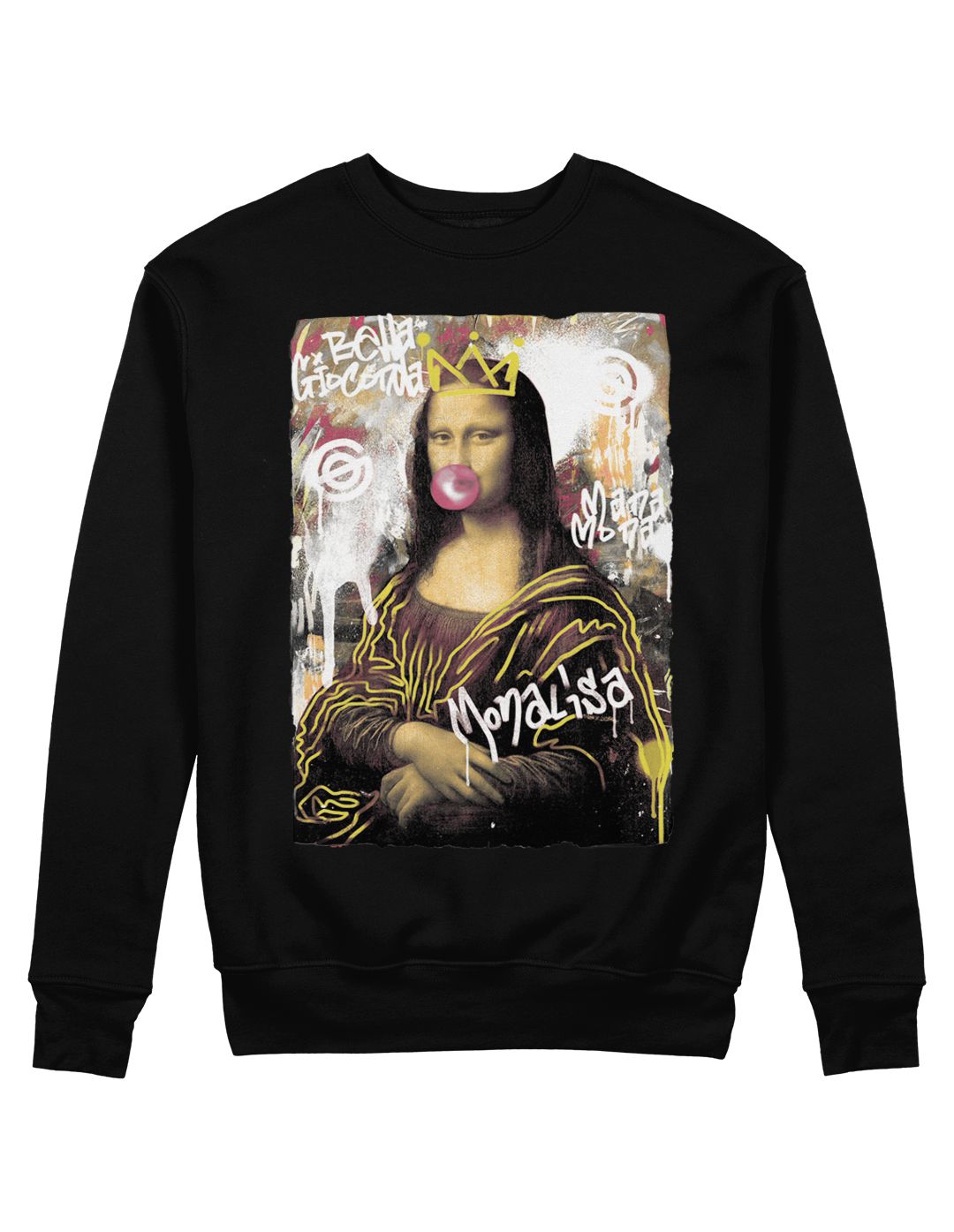 Moletom Mona lisa - Sensorial, camisetas exclusivas, compre online