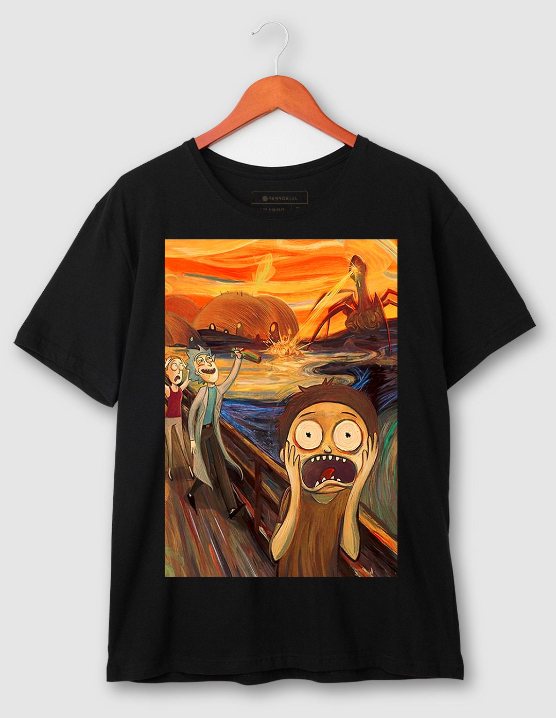 Rick y morty camisa hotsell