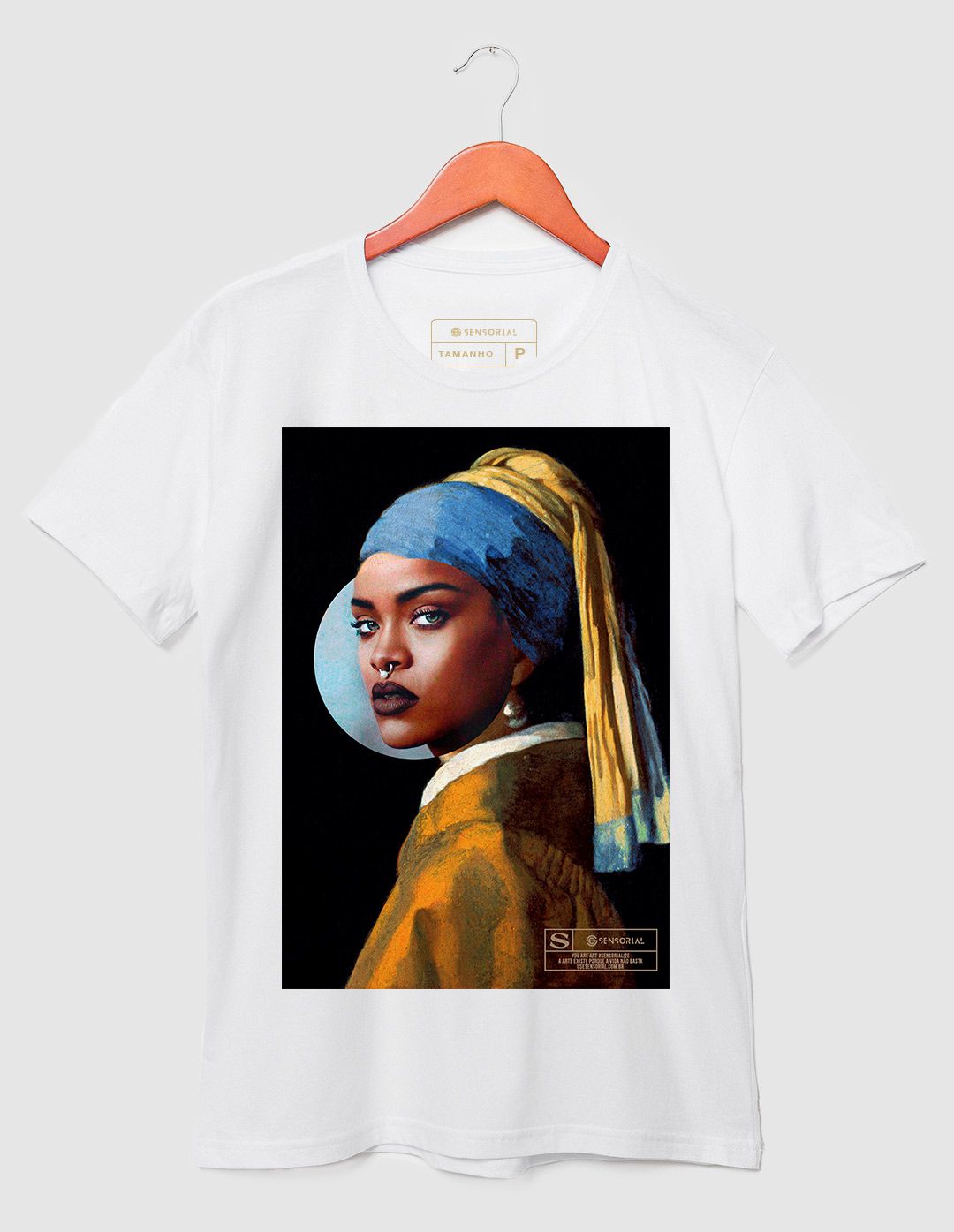 Camiseta Tradicional Rihanna - Sensorial, camisetas exclusivas