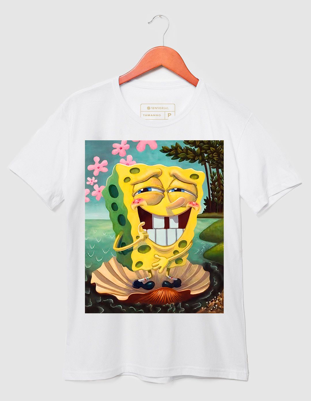 Camisa do Bob Esponja em Oferta