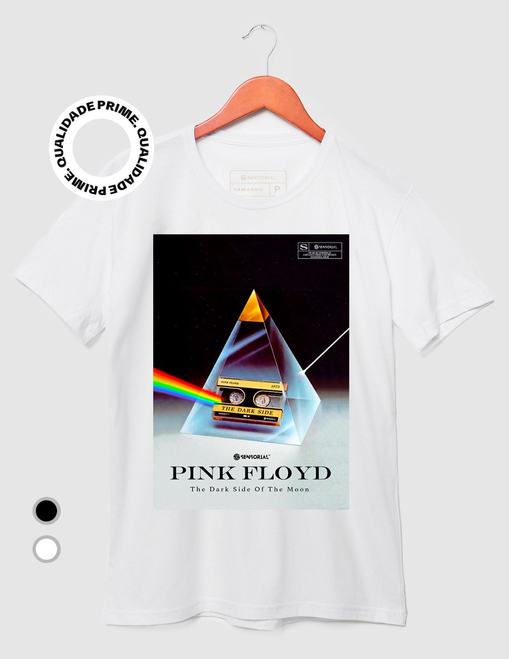Camiseta Pink Floyd Dark Side - Sensorial, camisetas exclusivas
