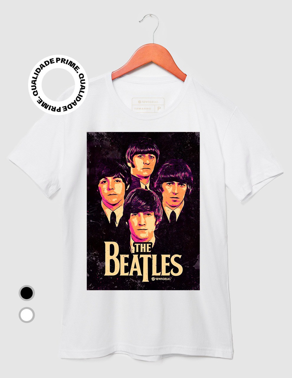 Camiseta The Beatles - Sensorial, camisetas exclusivas, compre online