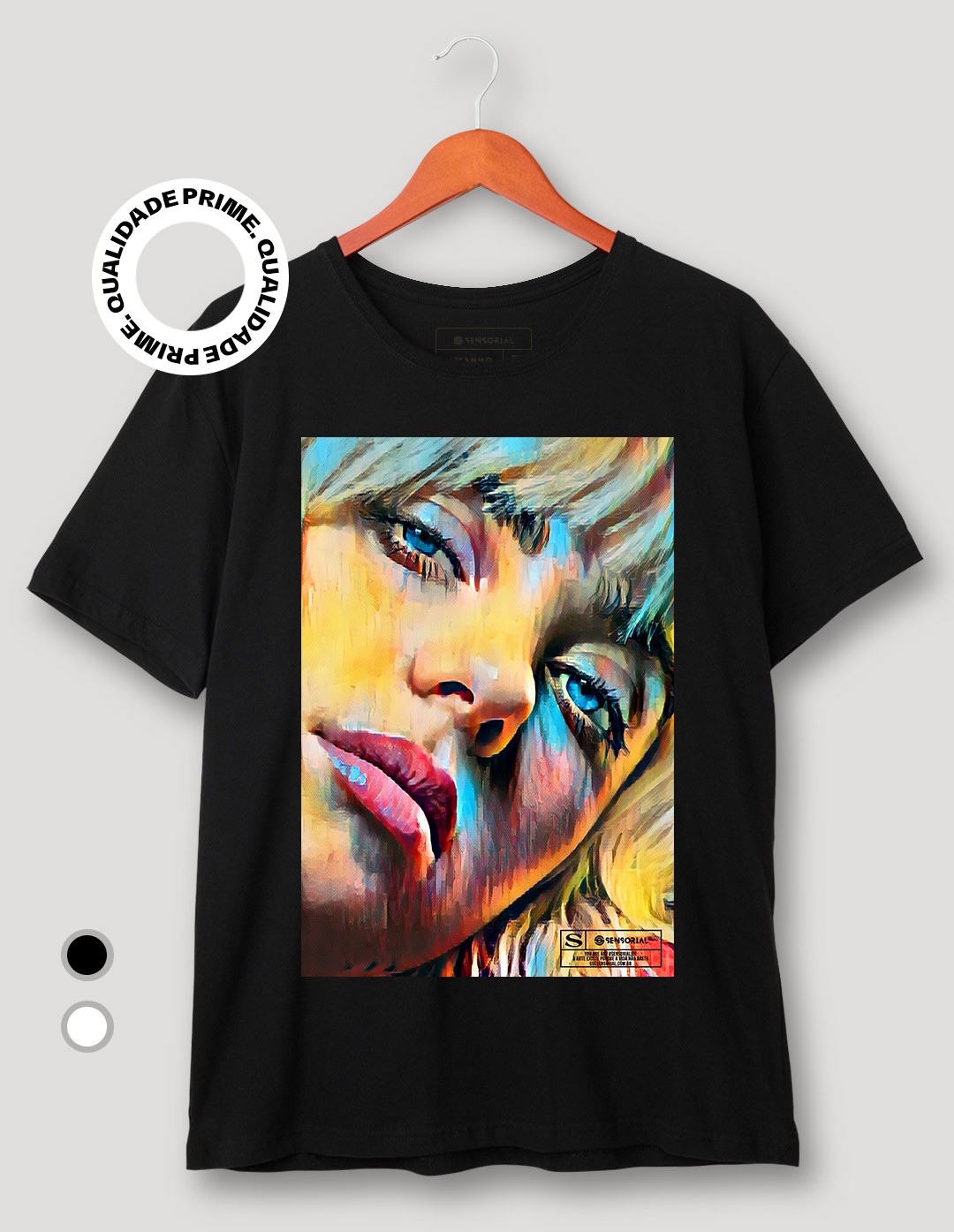 Camiseta Billie Eilish - Sensorial, camisetas exclusivas, compre