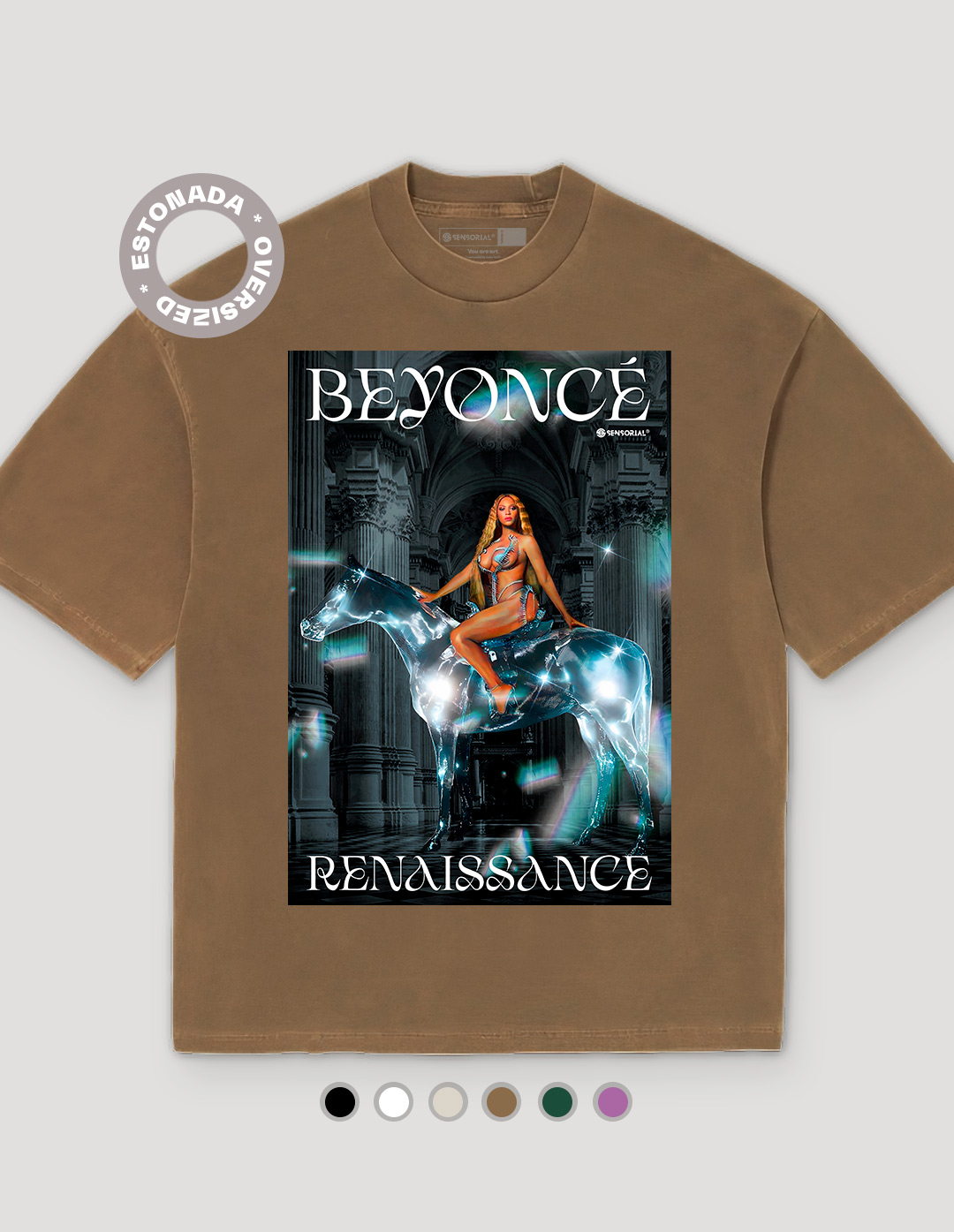 Camiseta Oversized Estonada Beyoncé Renaissance - Sensorial, camisetas ...
