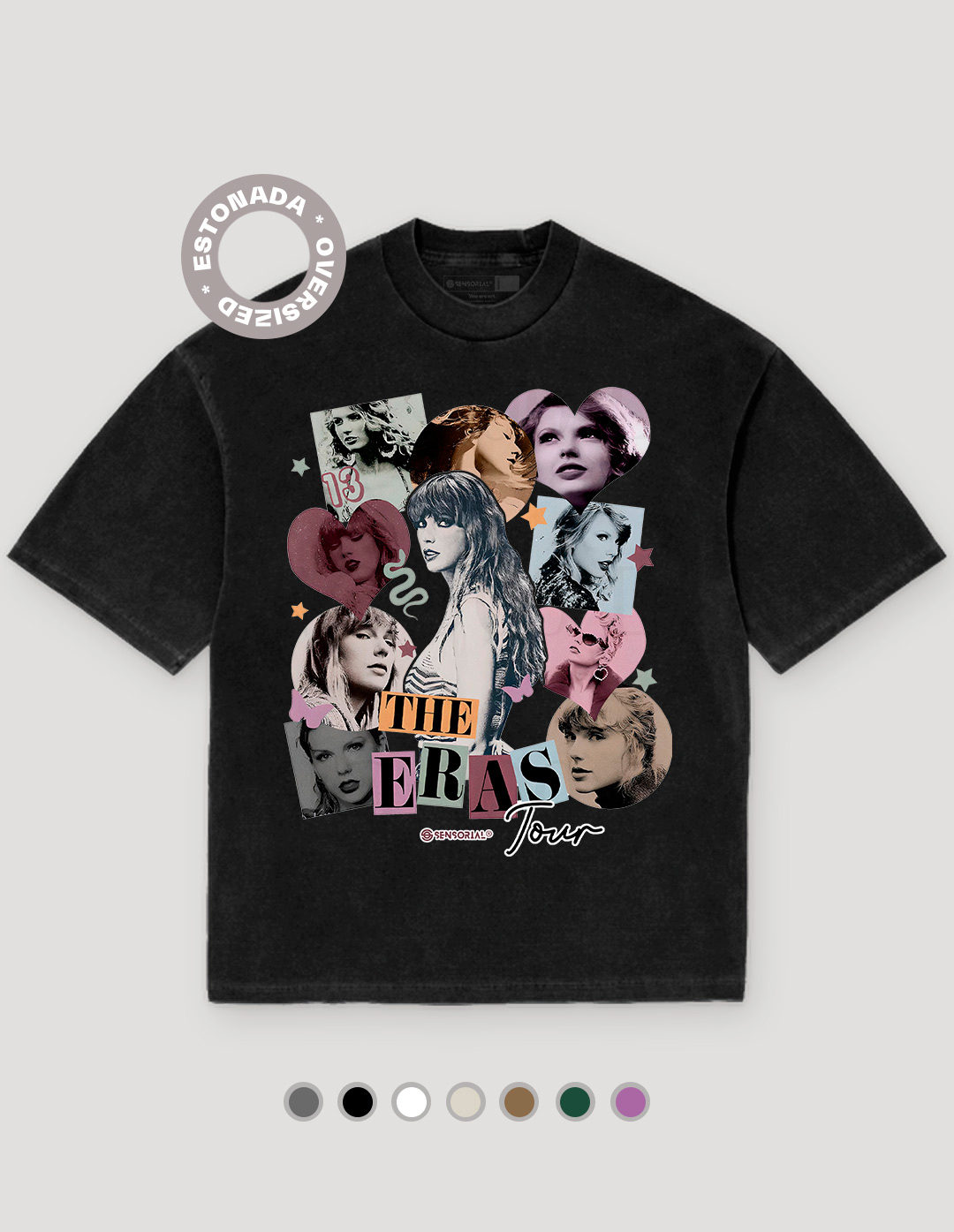 Camiseta Taylor Swift - The Eras Tour [Unissex]