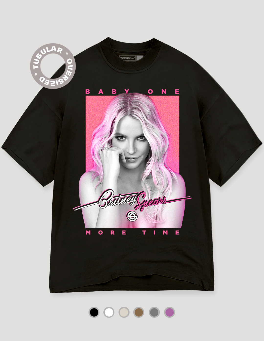 Camiseta Oversized Tubular Britney Spears - Sensorial, camisetas