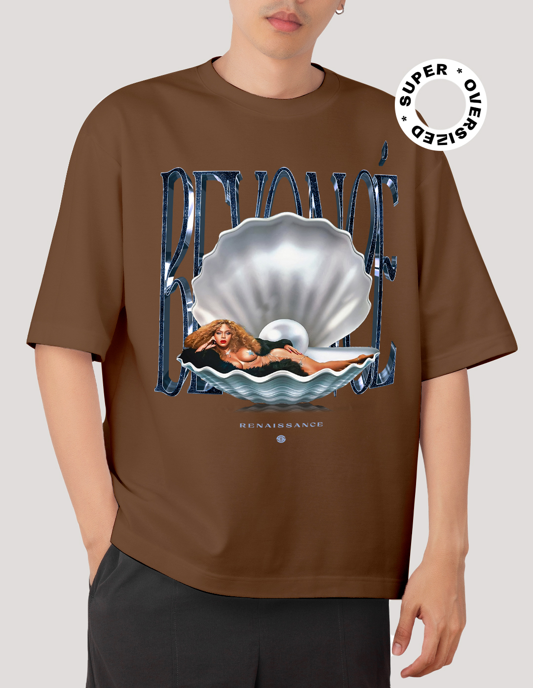 Camiseta Oversized Super Beyoncé Renaissance World Tour