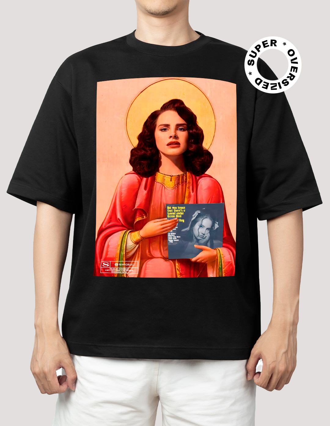 Camiseta Oversized Super Lana Del Rey Did you know - Sensorial