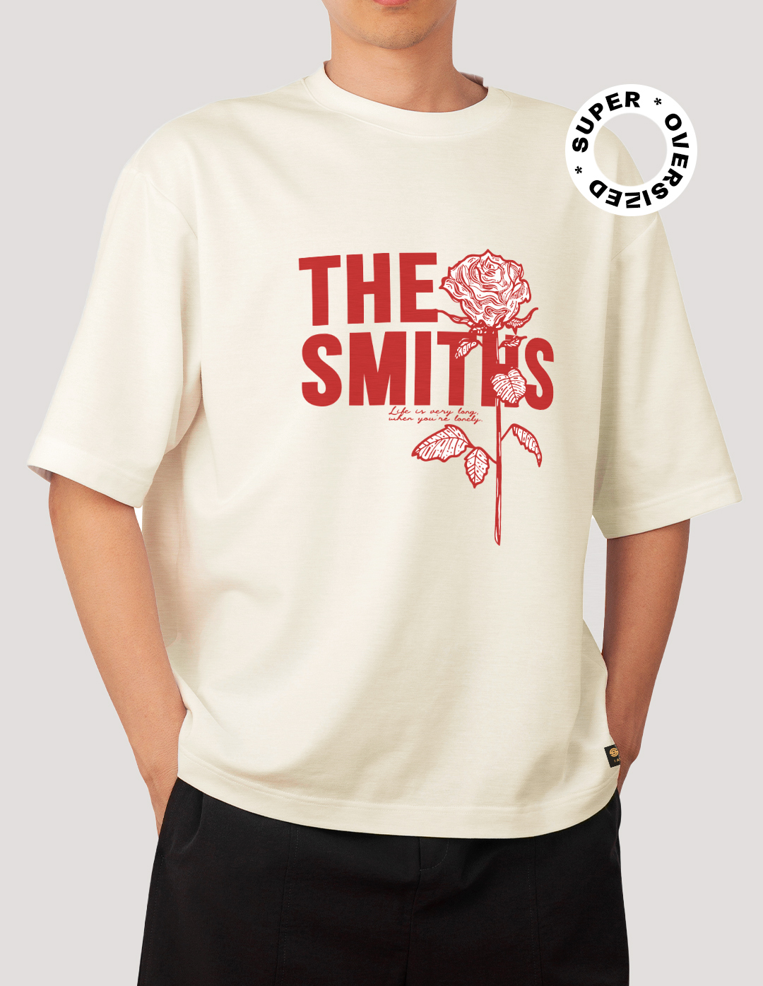 Camiseta Oversized Super The Smiths - Sensorial, camisetas