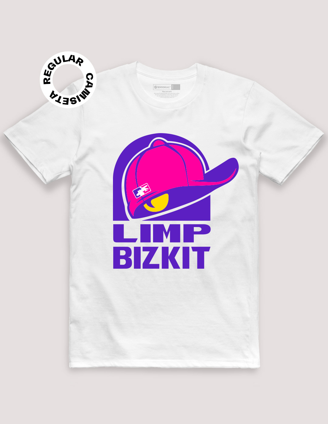 Camiseta Tradicional Limp Bizkit - Sensorial, camisetas exclusivas