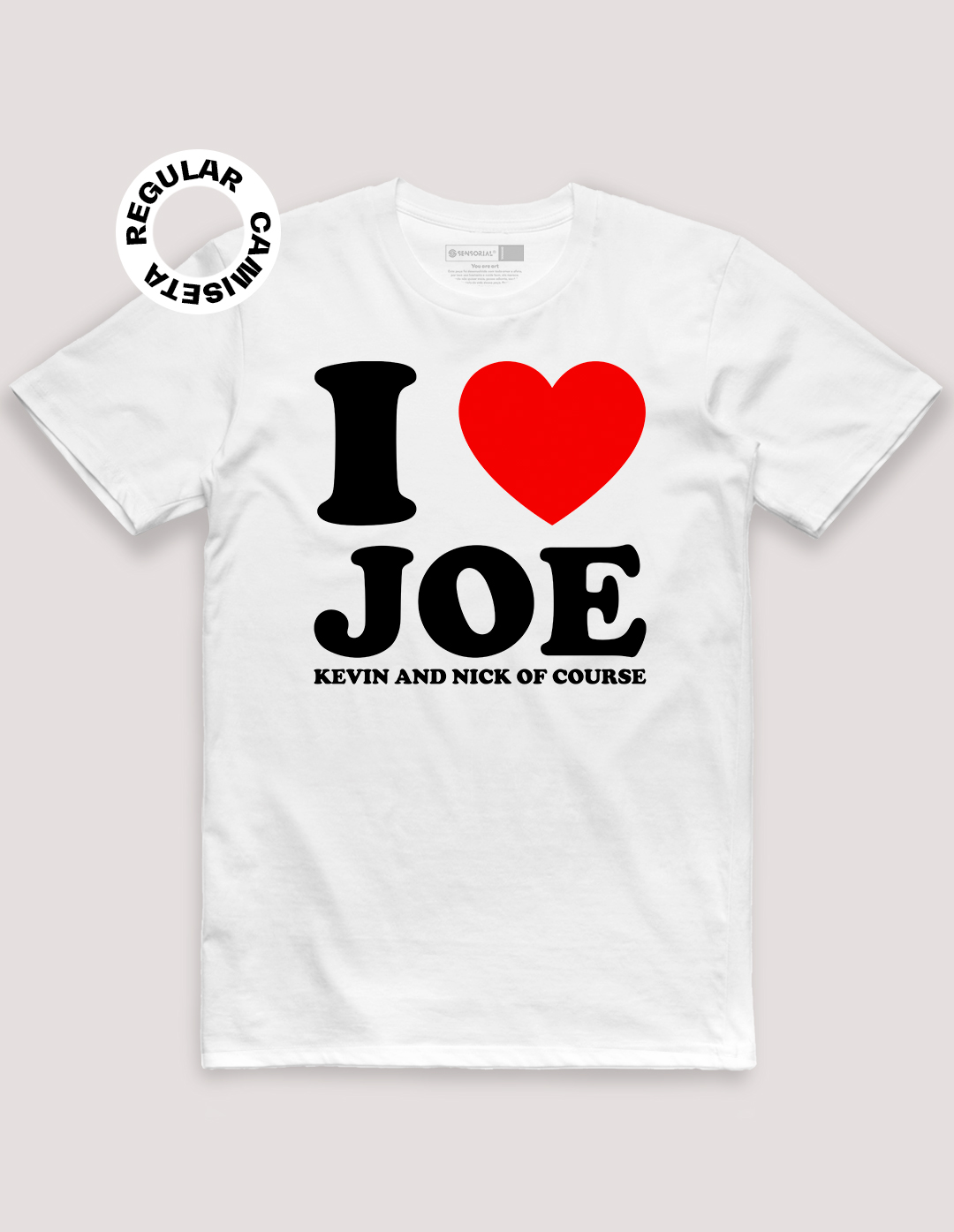 Camiseta Tradicional Ilove Joe Jonas Brothers - Sensorial