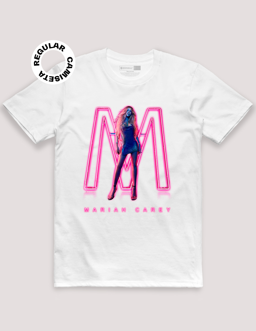 Camiseta Tradicional Mariah Carey Caution - Sensorial, camisetas