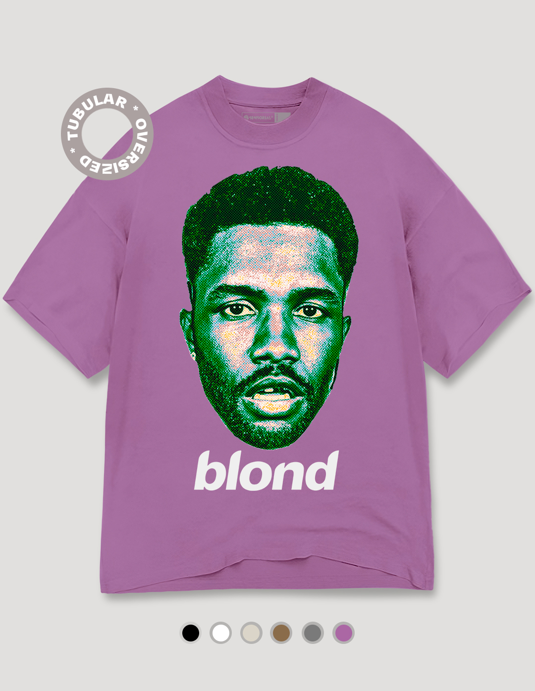 Camiseta Oversized Tubular Frank Ocean Blond - Sensorial