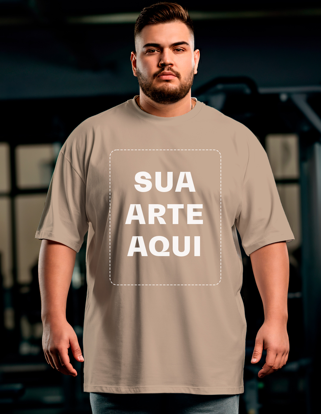 Camiseta Oversized Plus Size Personalizada - Sensorial, camisetas ...