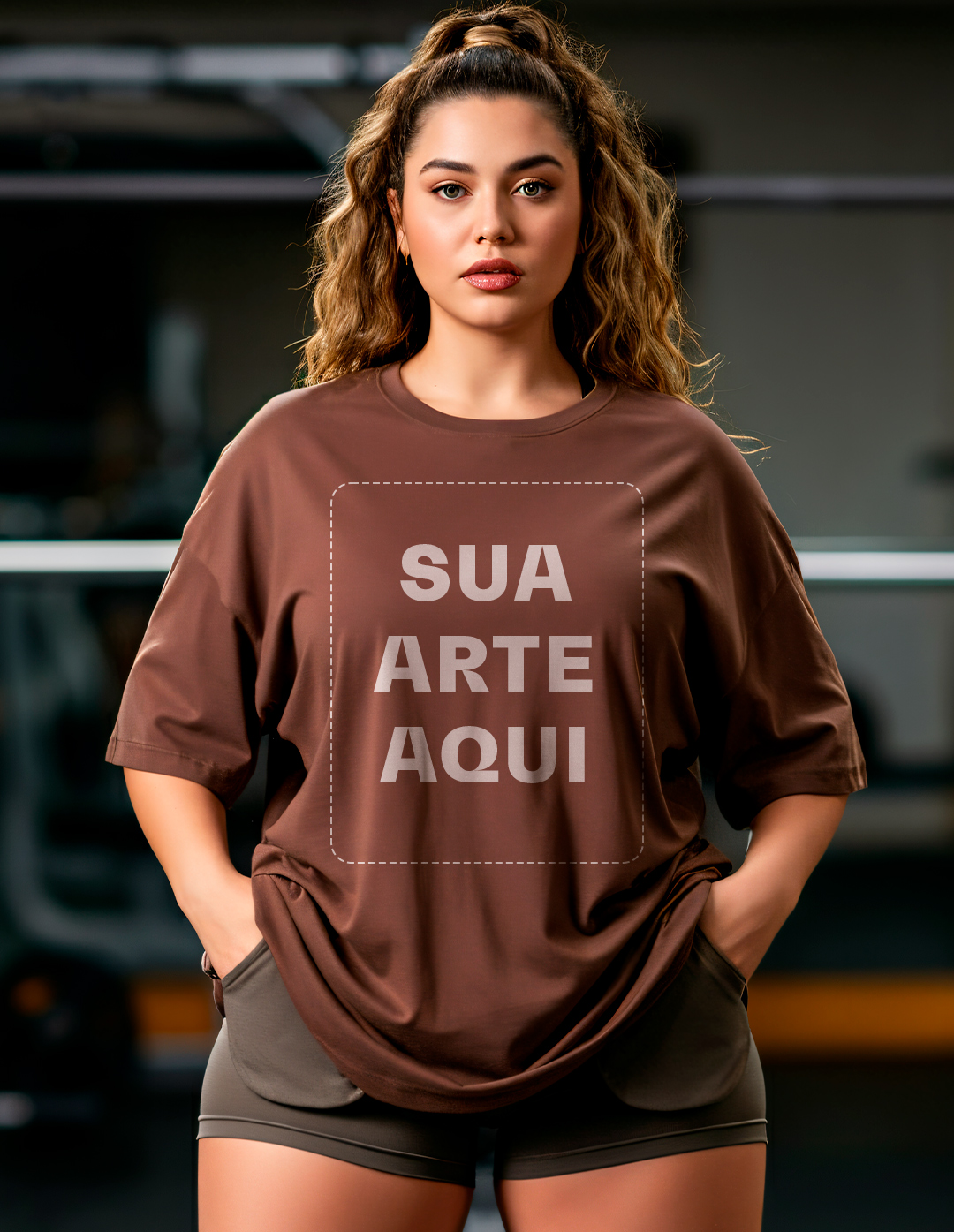 Camiseta Oversized Plus Size Personalizada - Sensorial, camisetas ...